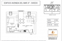 EDIFICIO AVENIDA DEL MAR 37 – Octava Planta – Letra A